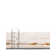 Latitude Run® Column Nikica Rug White and Gold
