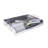 Mont Alpi MASHP Stainless Steel Universal Outdoor Barbecue Flat Top Griddle Converter Kit - Frying Pan with Grease Collection Zone, Teppanyaki Style Solid and Slotted Spatulas, Scraper BBQ Tool Set