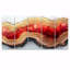 Cristaux de rubis et glissade sur bois Energy I - Art - Pour le salon-1973430983-1973430982