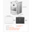 Four de camping pliable en acier inoxydable