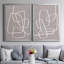 Lin rond rond I, toile de qualité supérieure, prête à être accrochée-29127341-29127330-43457955