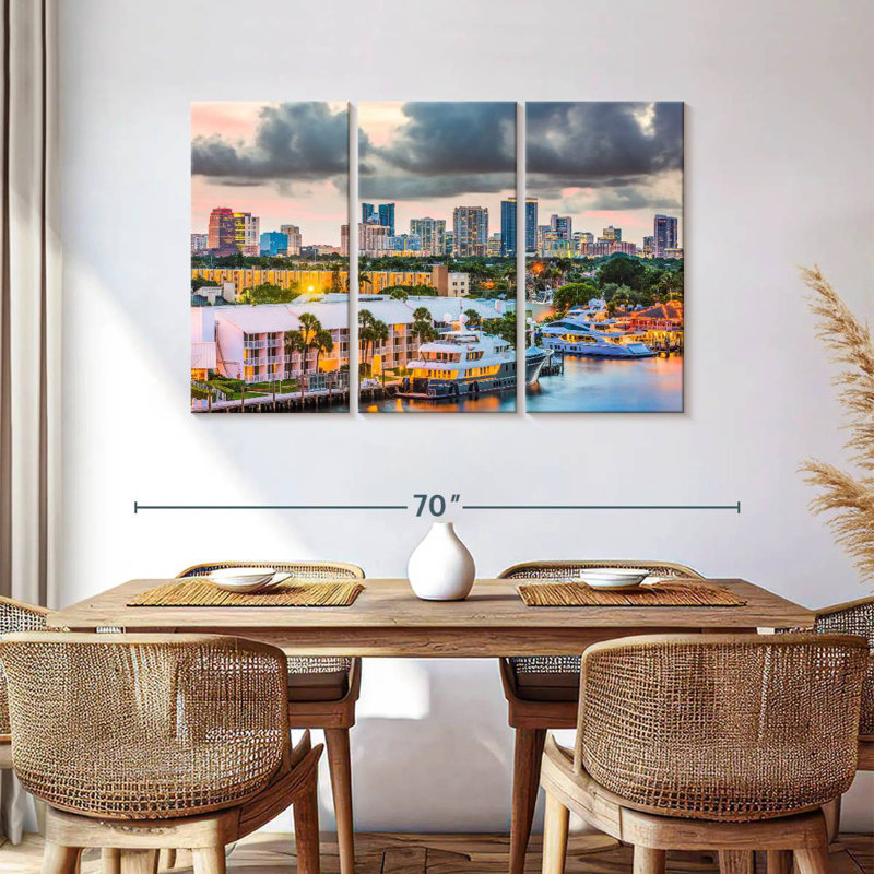 Nicci Fort Lauderdale City, H 36 po x l 57 po