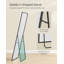 Aluminium Rectangle Floor Mirror