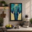 Frontal Elephant Modern - Print-136716187-136716185
