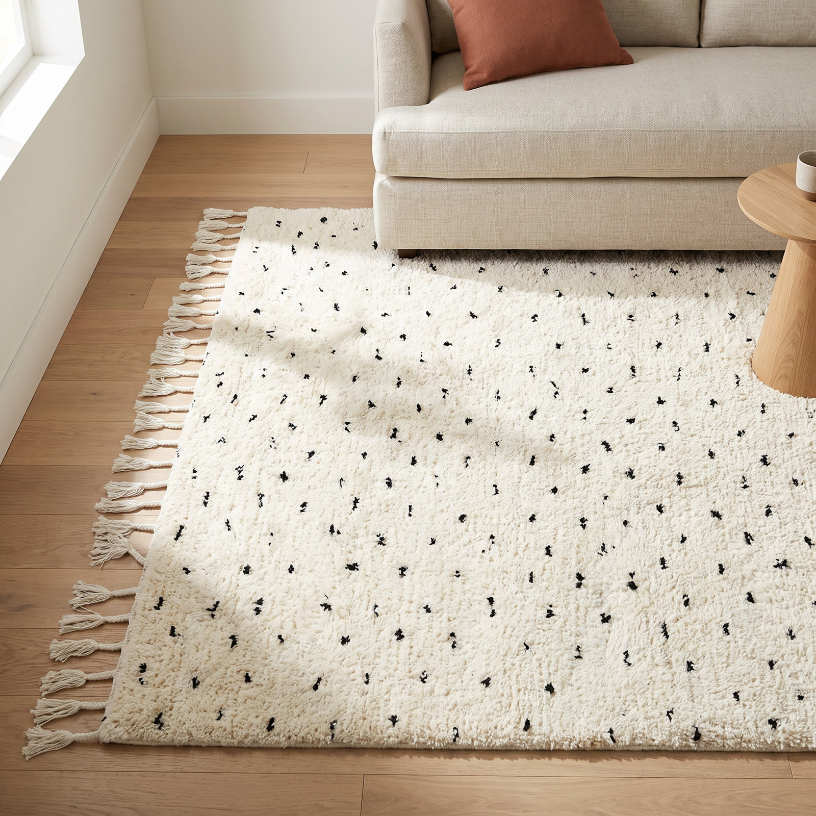 Kyra Hand-Woven Geometric Rug, Rectangle 8' x 10'