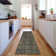 Premium Machine Washable Cerrito AMF571 Chocolate Rug