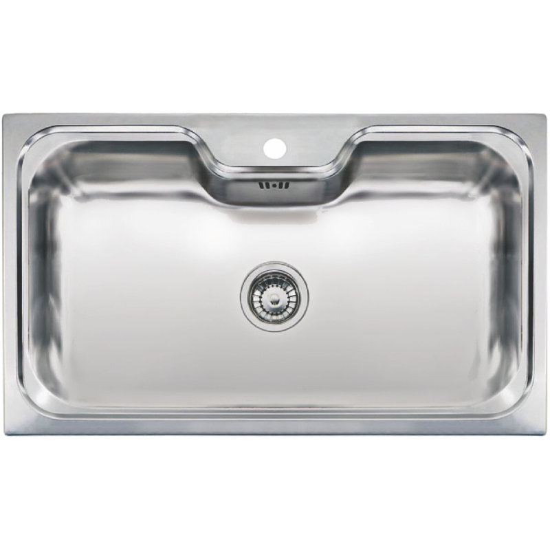 Jumbo Single Bowl Inset Kitchen Sink