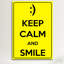 «Keep Calm and Smile», art textuel sur toile-1156457264-1076639959-1076640552