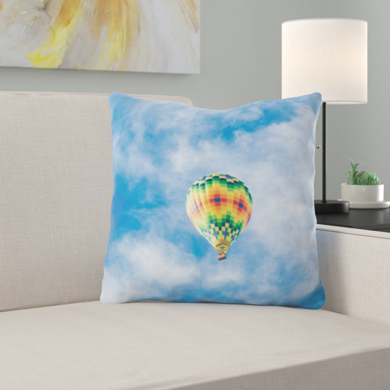 Microsuede Throw Pillow