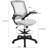 Modway Veer Drafting Chair - Reception Desk Chair - Flip-Up Arm Drafting Chair-219629175