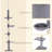 Pawhut 9' Adjustable Height Floor-To-Ceiling Vertical Cat Tree