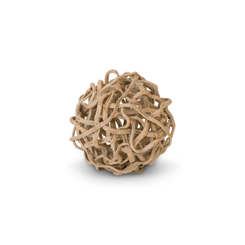 Sculpture boule de vigne, H 27 po x l 27 po x P 27 po