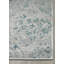 Tapis intérieur / extérieur en polypropylène tissé à la machine rectangulaire bleu / gris-139069748
