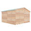 10 ft. W x 10 ft. D Garden Value Overlap Shed
