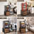 Mini Fridge Stand With Storage