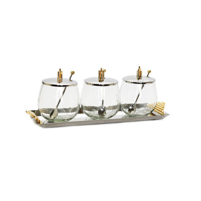 Mercer41 Jahseer Stainless Steel Tray