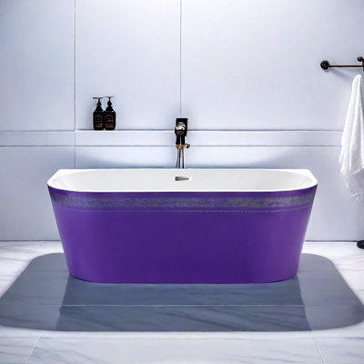 Modern Creative Acrylic Bathtub