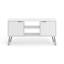 Dufresne wide screen TV Stand industrial design with metal hairpin legs