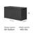 Balconera 46.3'' W 80 Gallons Water Resistant Resin Lockable Deck Box-98982147