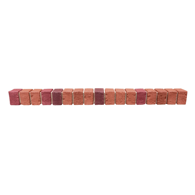 Panneau mural 3 po x 42 po, Rouge riche