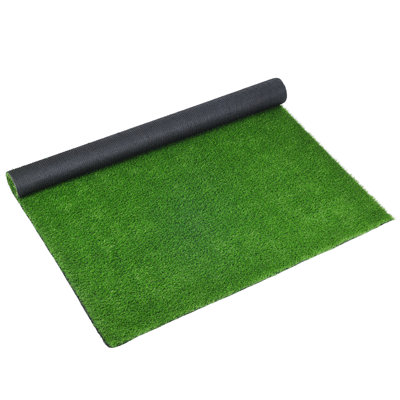 3' X 16' Outdoor Artificial Grass Runner Rug With 0.78" Pile Height – Realistic Turf For Patio, Balcony, Garden & Pet Areas