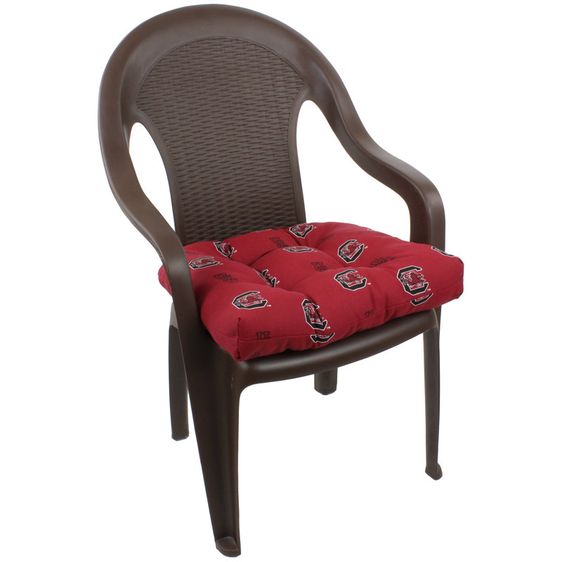 NCAA Outdoor 3'' Dining Chair Cushion