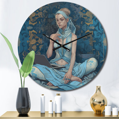 Metal Wall Clock