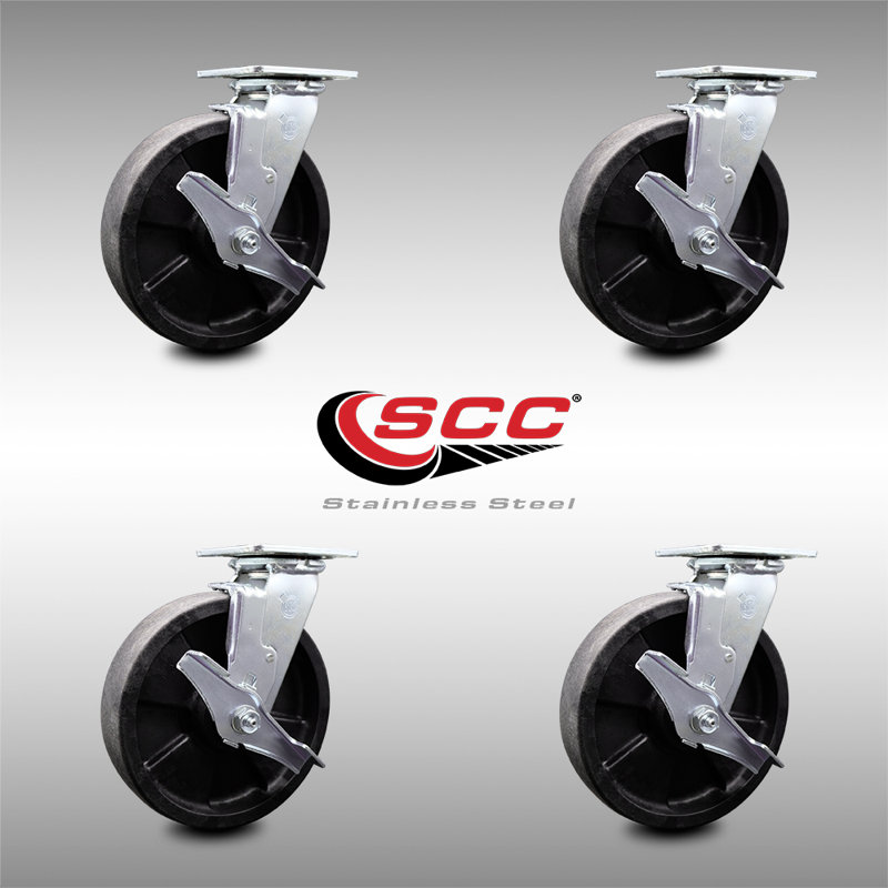 Glass Filled Nylon Caster