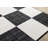 Wum Collection Black/White Checkerboard Area Rug-1100763587-1128599036
