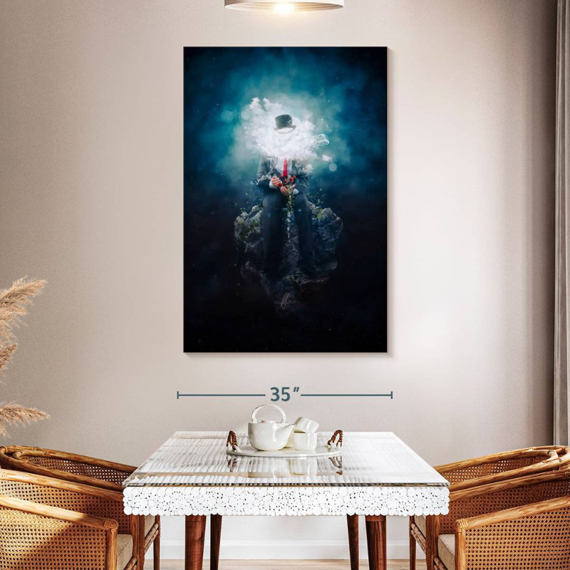 Kelan Man's Patience, 51" H x 34" W