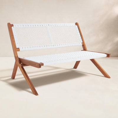 Kismet Solid Wood Outdoor Bench