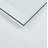 Tempered Clear Glass Top.80CM Square