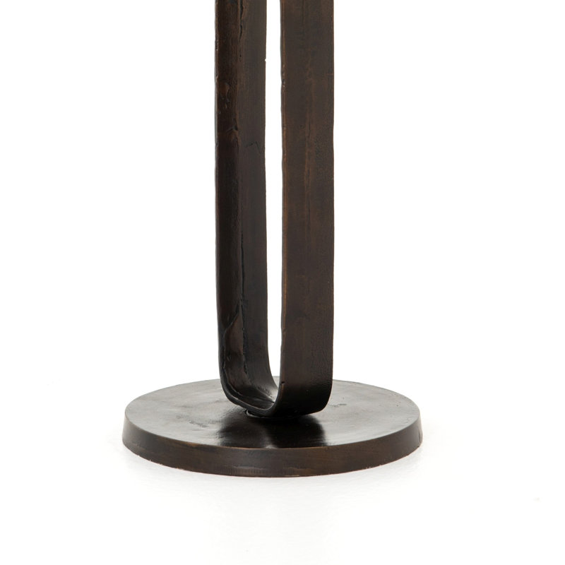 Adair End Table, Antique Rust