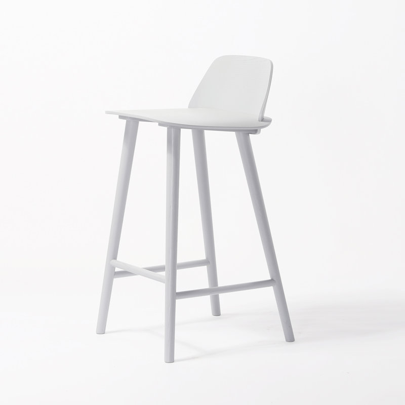 Tabouret de comptoir 26 po Keawe, Blanc