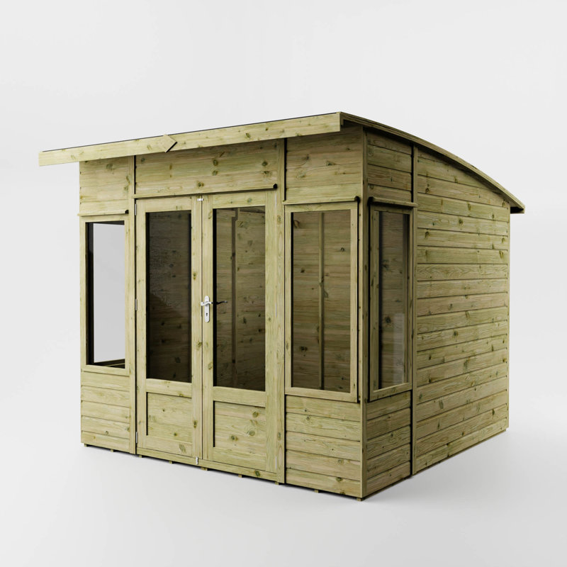 Mercia 8 x 8ft Premium Helios Summerhouse, No