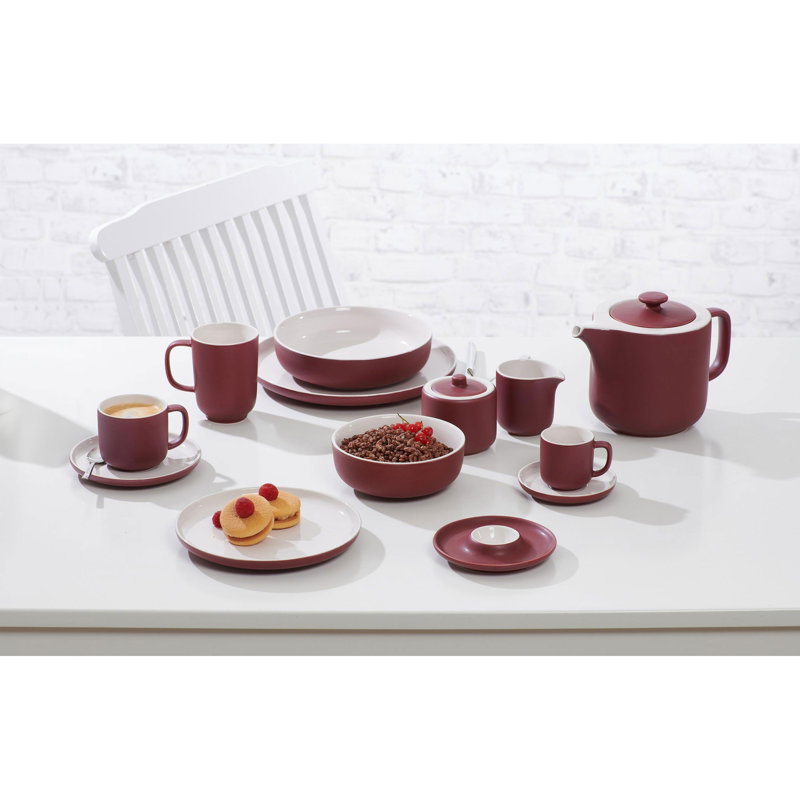 Stoneware Coffee Mug, Berry