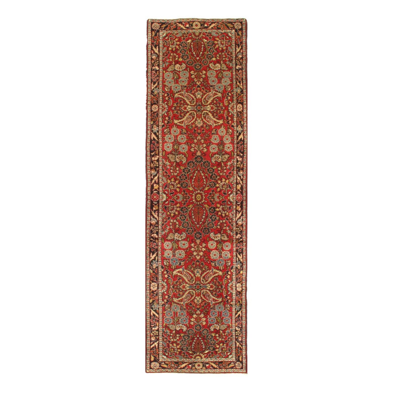 Oriental Area Rug in Rust