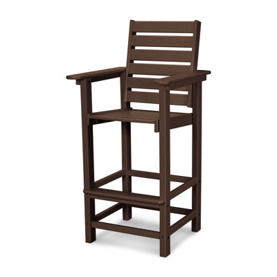 POLYWOOD Captain Bar Chair