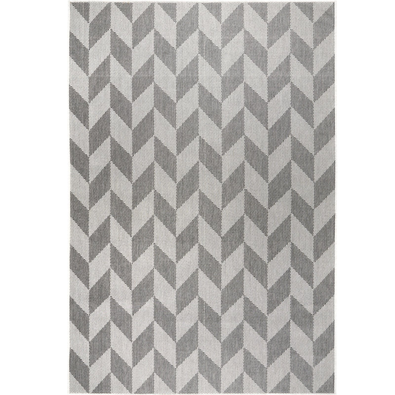 Nicole Miller New York Patio Sofia Holly Transitional Geometric Indoor/Outdoor Area Rug, Rectangle 1'9" x 2'11"