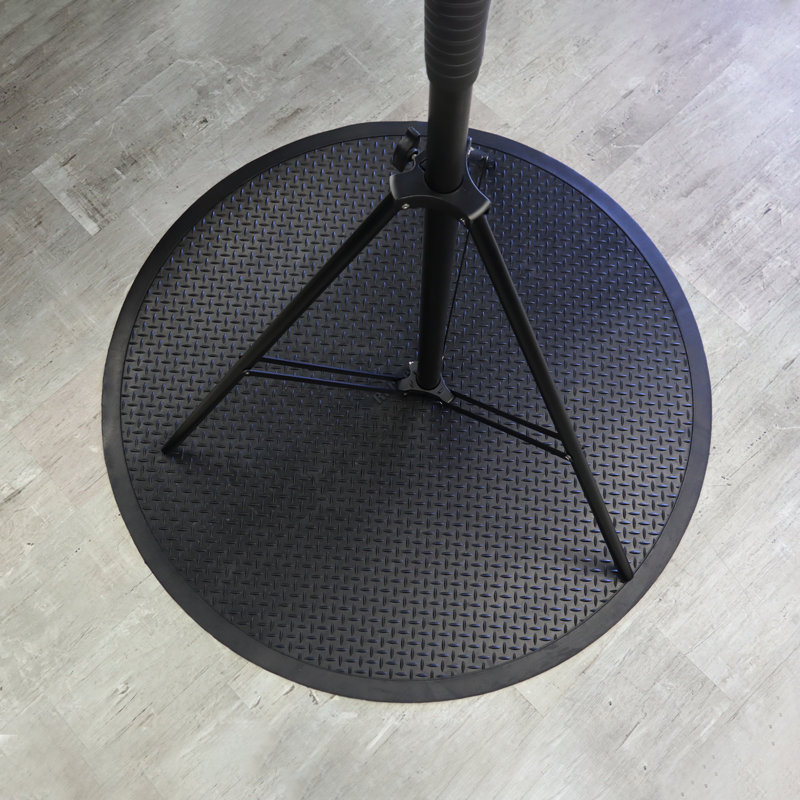 Tapis circulaire en caoutchouc - 48 po