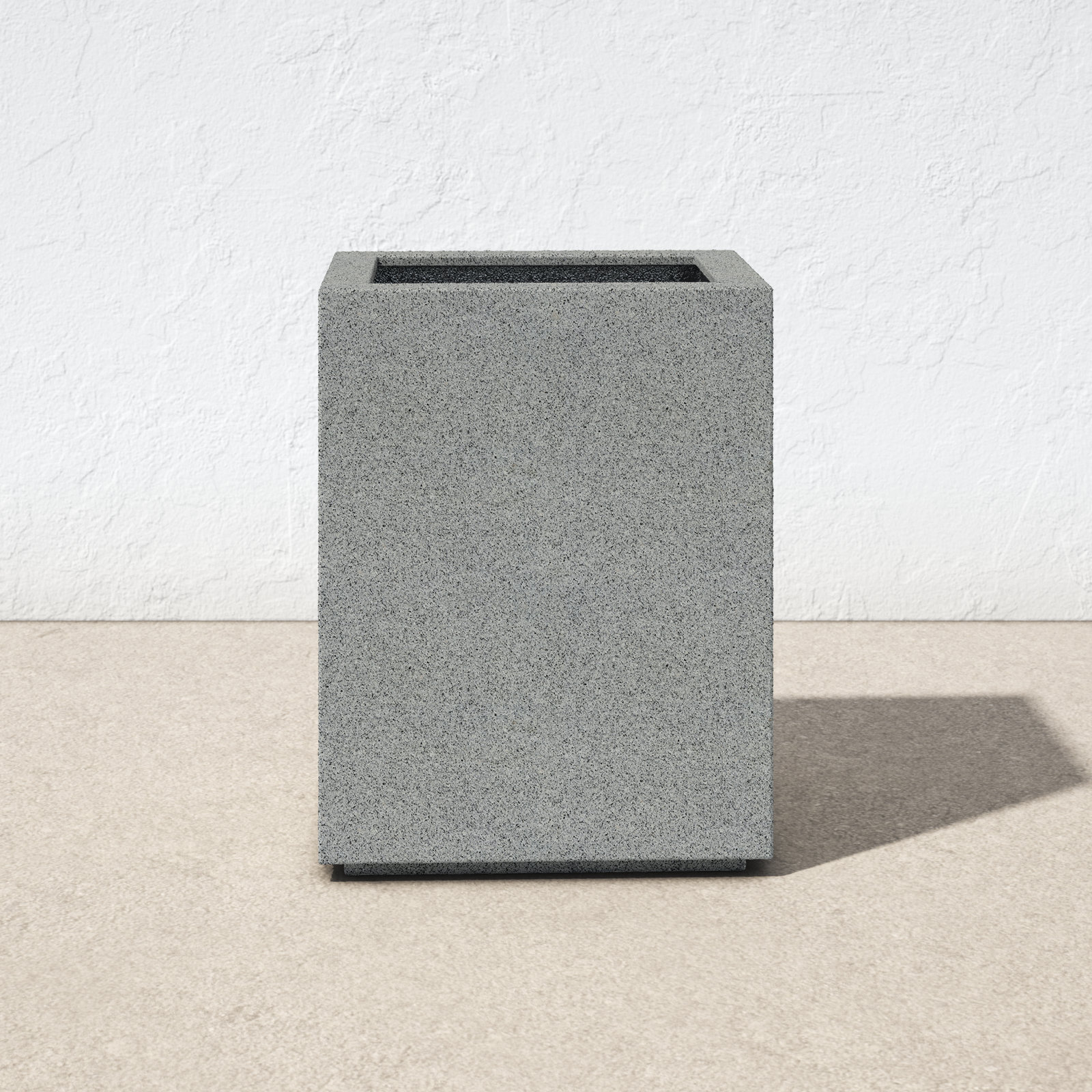 23" Planter Box, Gray Granite