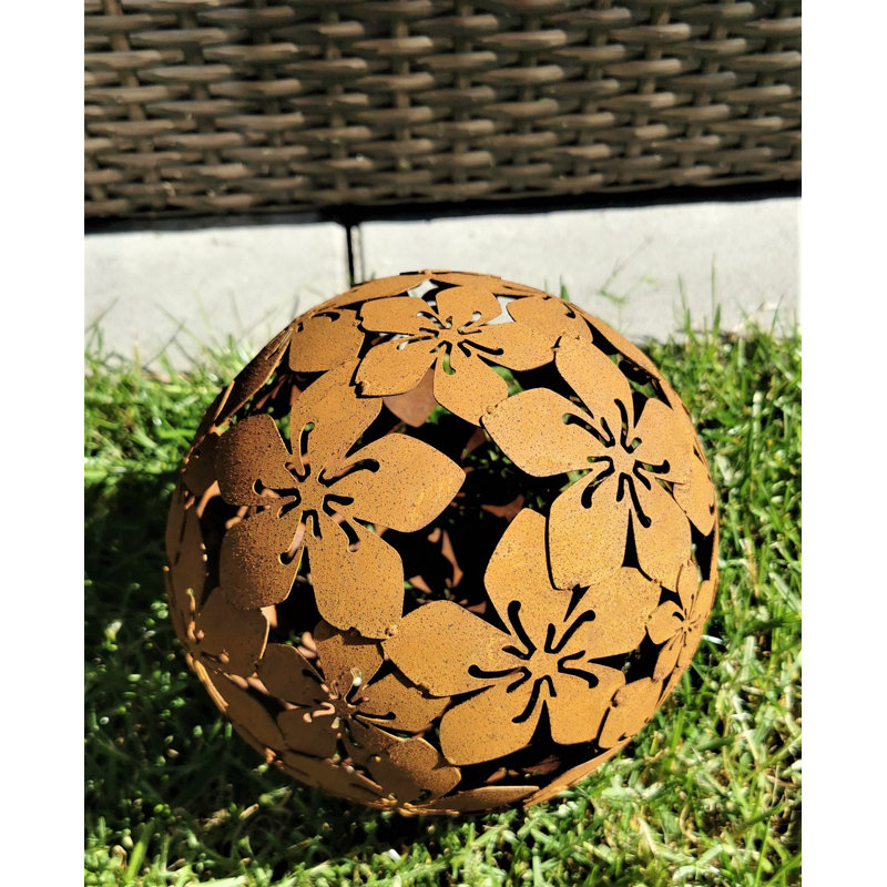 Charro Steel Gazing Ball, 15cm H x 15cm W x 15cm D
