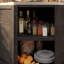 Îlot de cuisine d'extérieur l 35,4 po-129178613