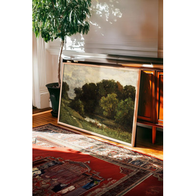 Peinture décorative encadrée