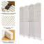 Solid Wood Folding Louvre Privacy Screen Partition Room Divider-625907115-626831994