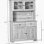 Armoire de rangement, buffet de cuisine avec huche