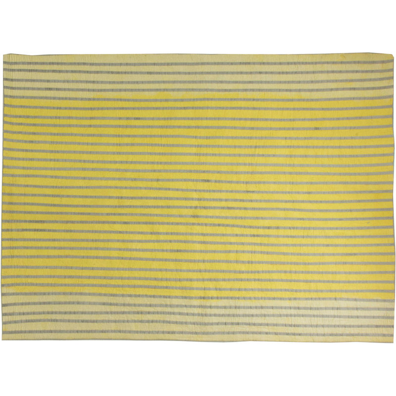 Modern One-of-a-Kind Rectangle 7'10" X 10'7" Flatweave Area Rug