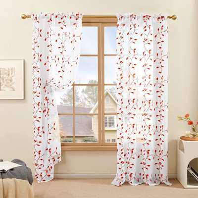 Janda Sheer Curtain Pair