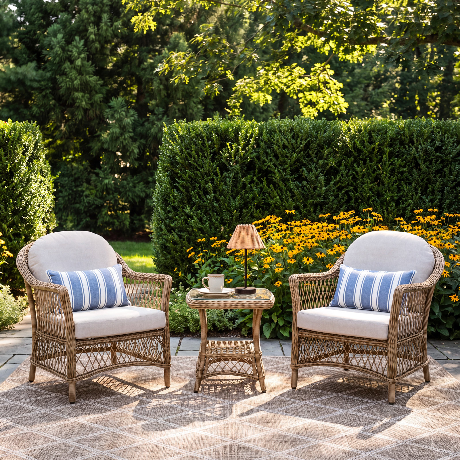 Kyla 2-Person Patio Seating Group