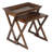 Lindahl Solid Wood Tray Top Nesting Tables